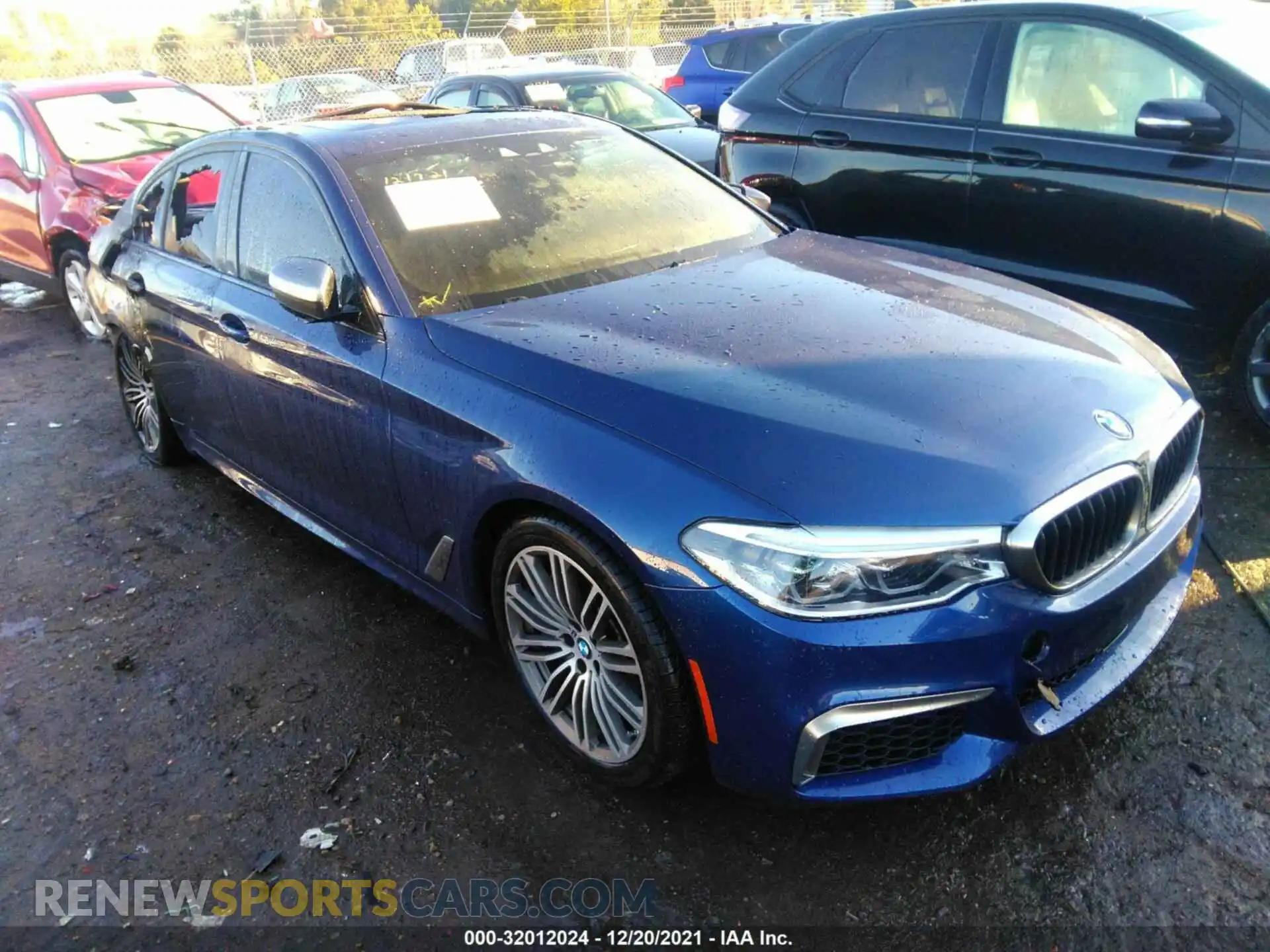 1 Photograph of a damaged car WBAJB9C56KB465106 BMW 5 SERIES 2019