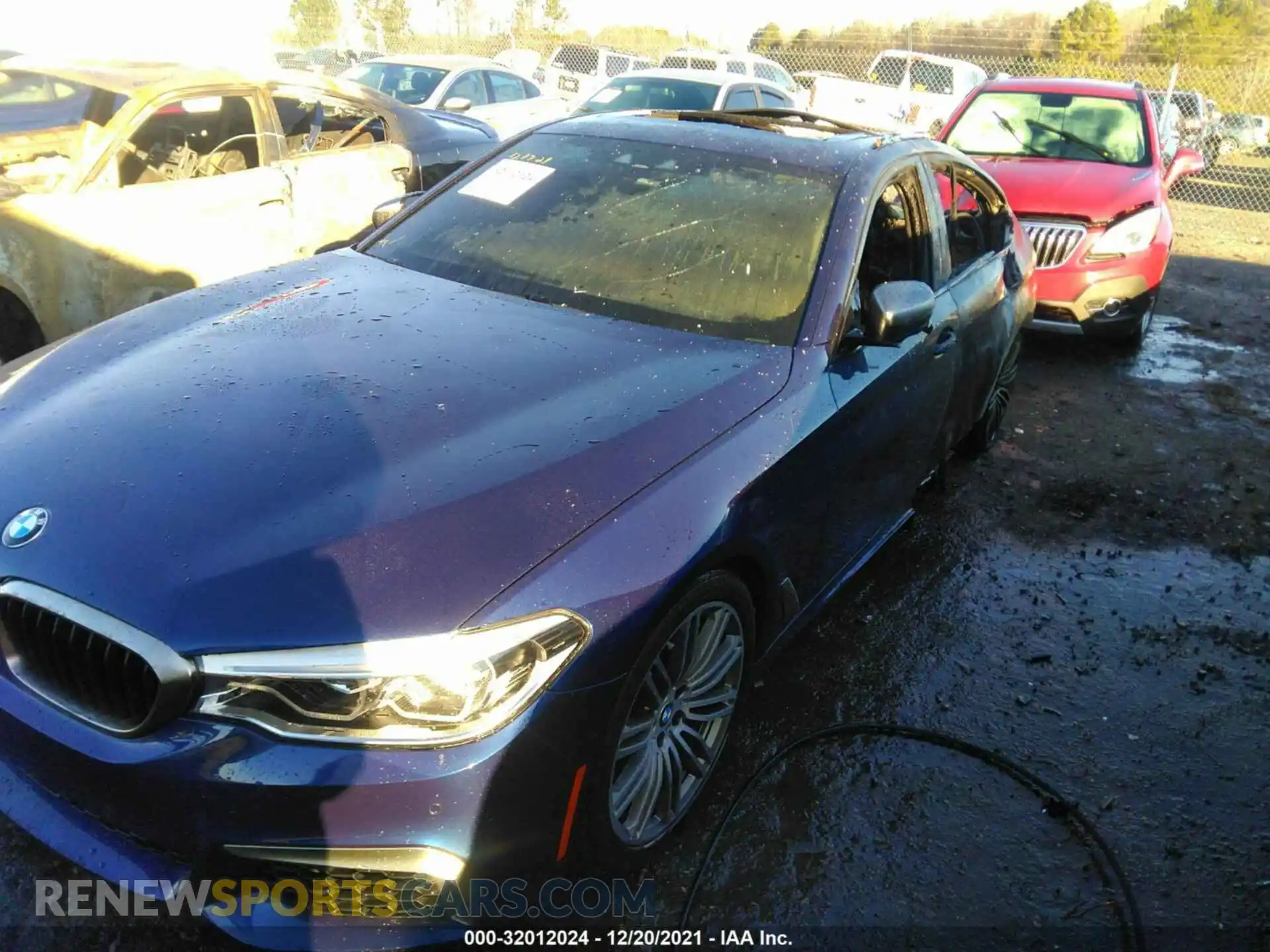 2 Photograph of a damaged car WBAJB9C56KB465106 BMW 5 SERIES 2019