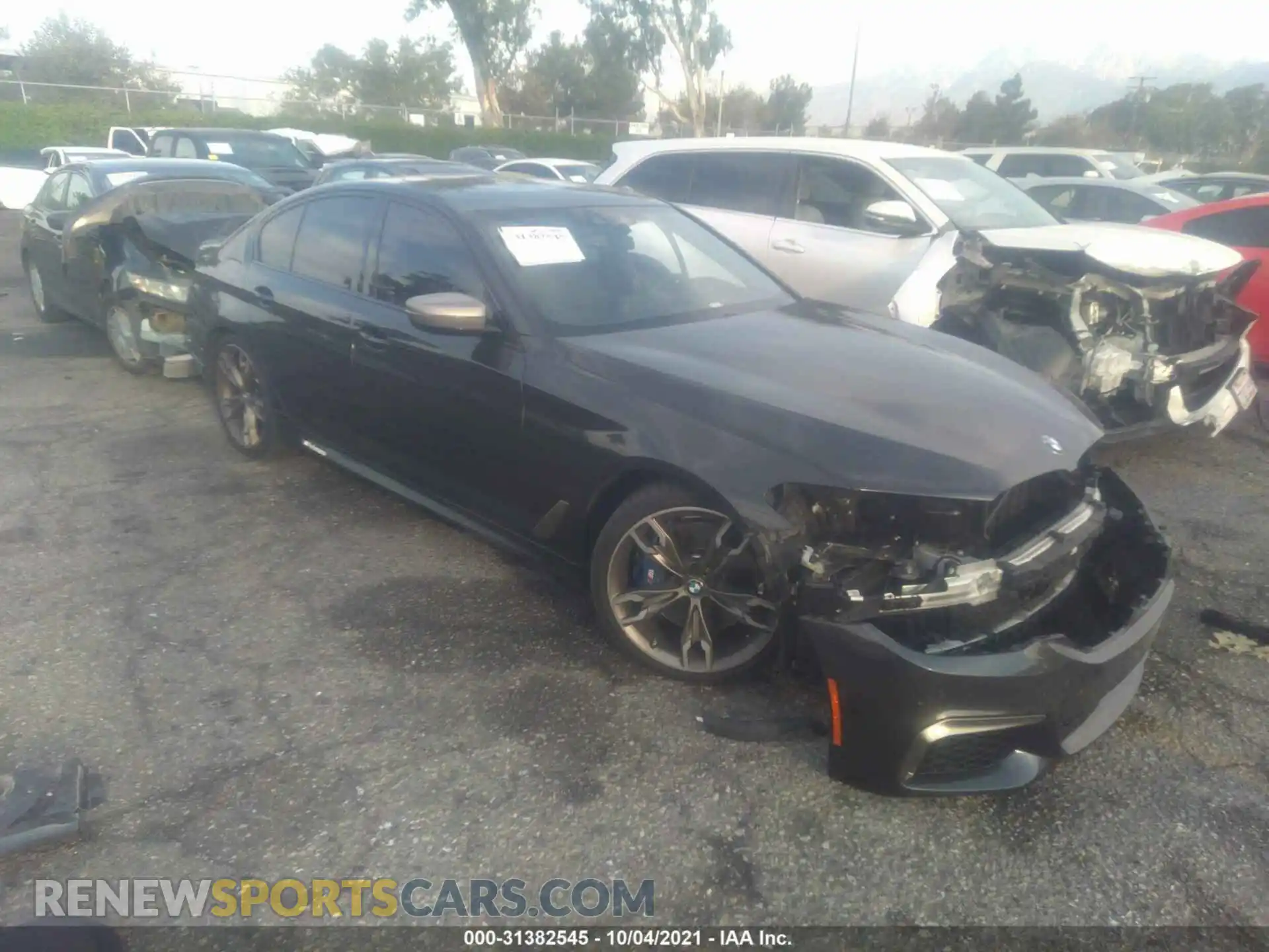 1 Photograph of a damaged car WBAJB9C58KB288428 BMW 5 SERIES 2019