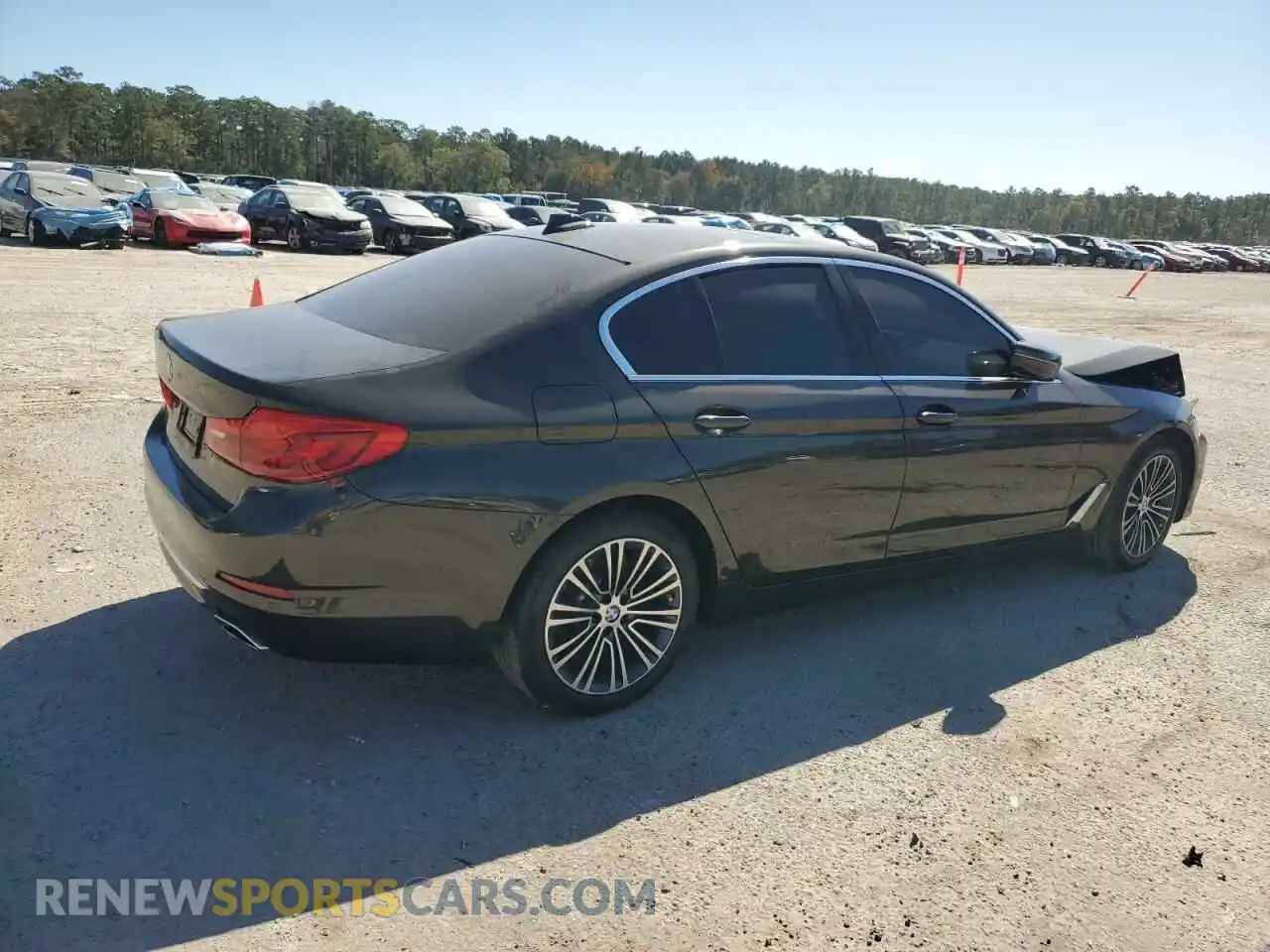 3 Photograph of a damaged car WBAJE5C55KWW06675 BMW 5 SERIES 2019