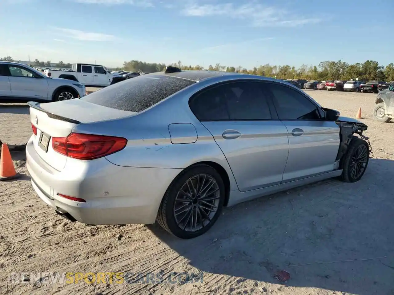 3 Photograph of a damaged car WBAJE5C58KWW17802 BMW 5 SERIES 2019