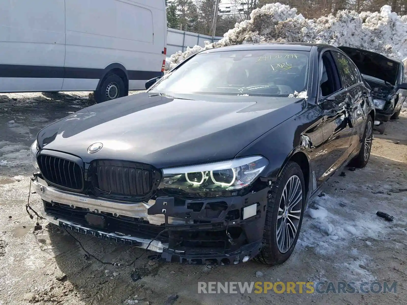 2 Photograph of a damaged car WBAJE7C51KWD55068 BMW 5 SERIES 2019