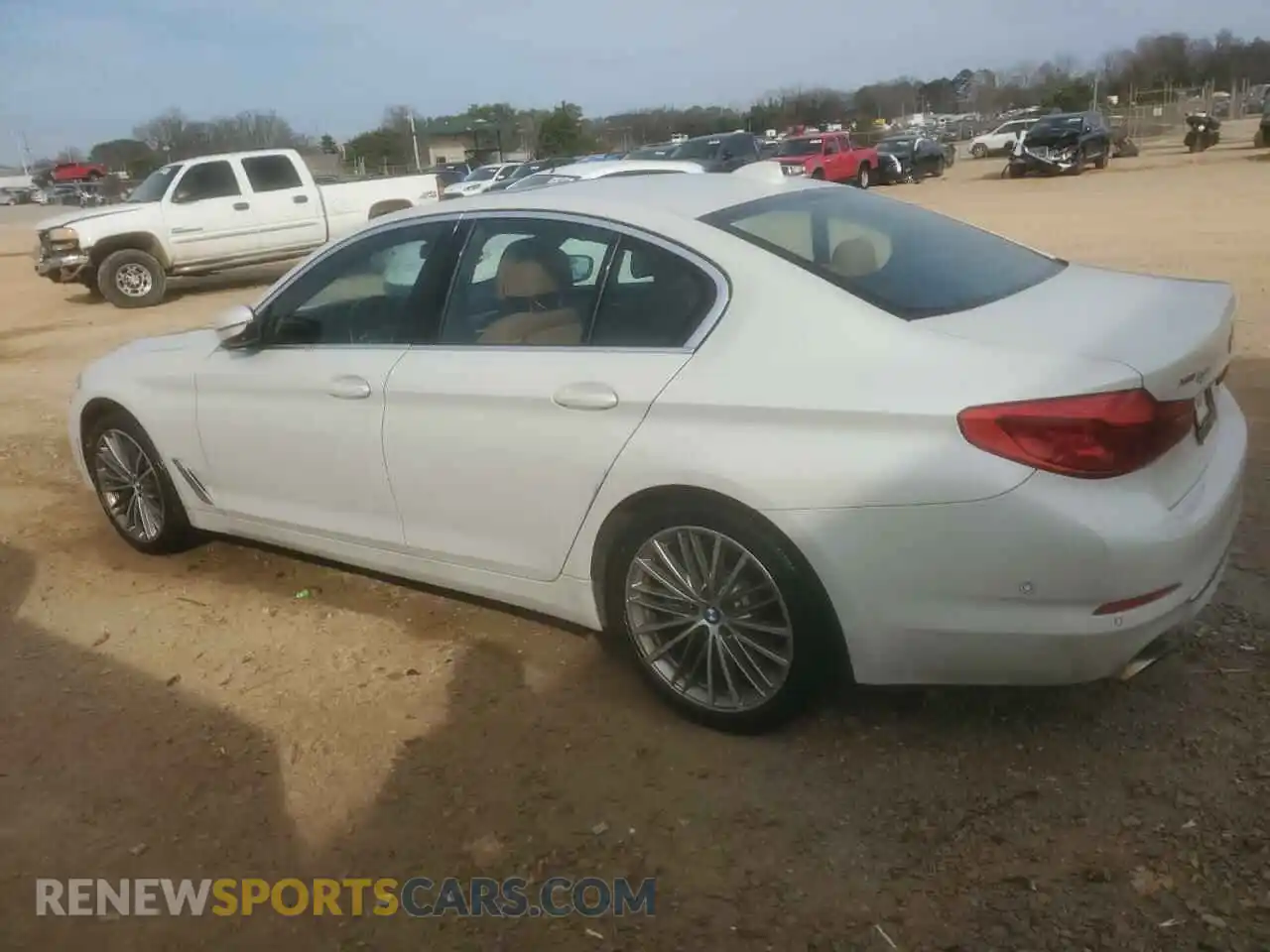 2 Photograph of a damaged car WBAJE7C53KWW11630 BMW 5 SERIES 2019