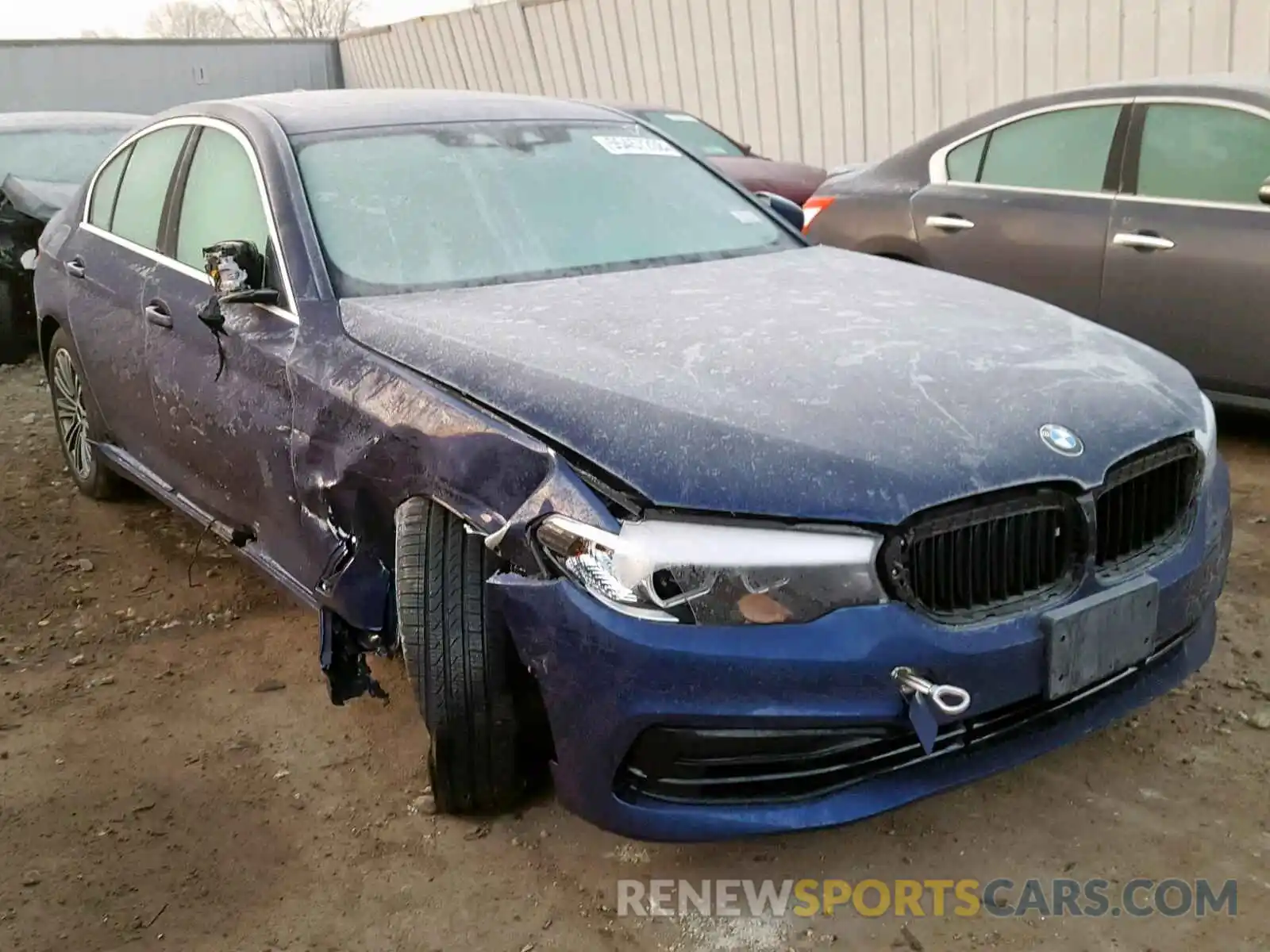 1 Photograph of a damaged car WBAJE7C54KWD55114 BMW 5 SERIES 2019
