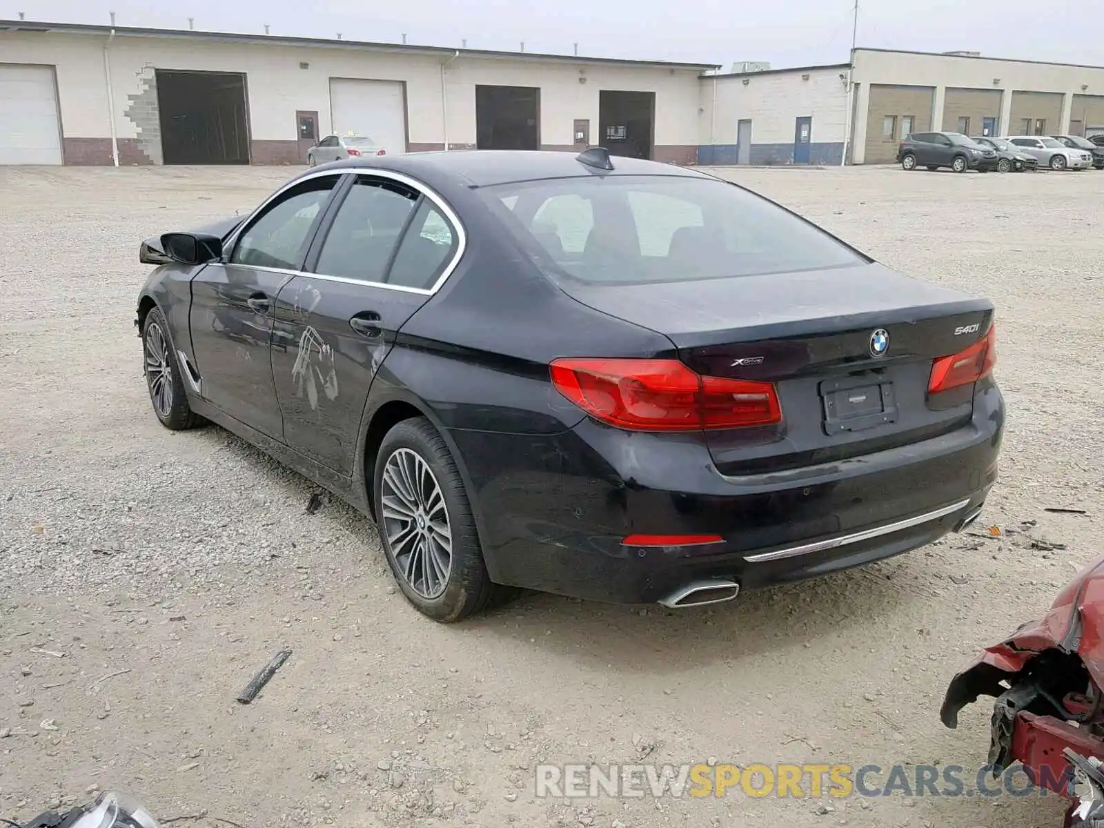 3 Photograph of a damaged car WBAJE7C55KWW16909 BMW 5 SERIES 2019