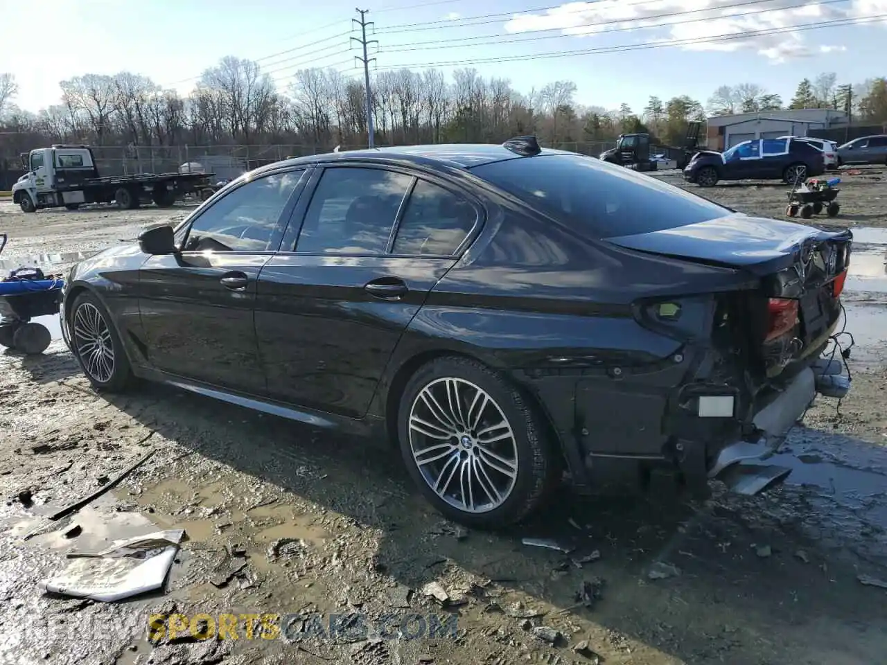 2 Photograph of a damaged car WBAJE7C56KWW29944 BMW 5 SERIES 2019