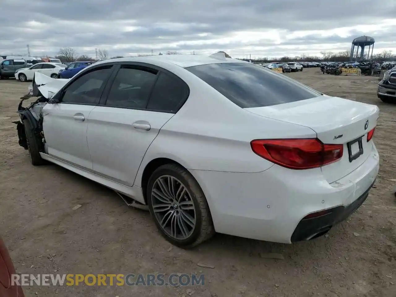 2 Photograph of a damaged car WBAJB1C07LCD44282 BMW 5 SERIES 2020