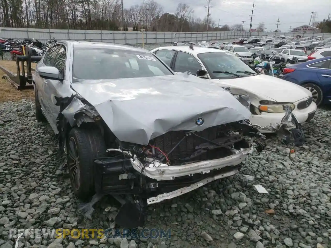 1 Photograph of a damaged car WBAJR3C00LCD07064 BMW 5 SERIES 2020
