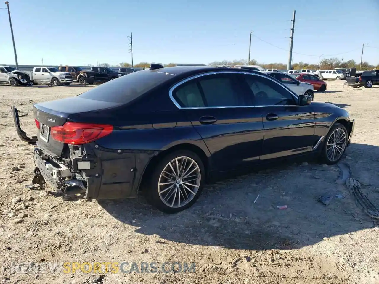 3 Photograph of a damaged car WBAJR3C01LCD61215 BMW 5 SERIES 2020