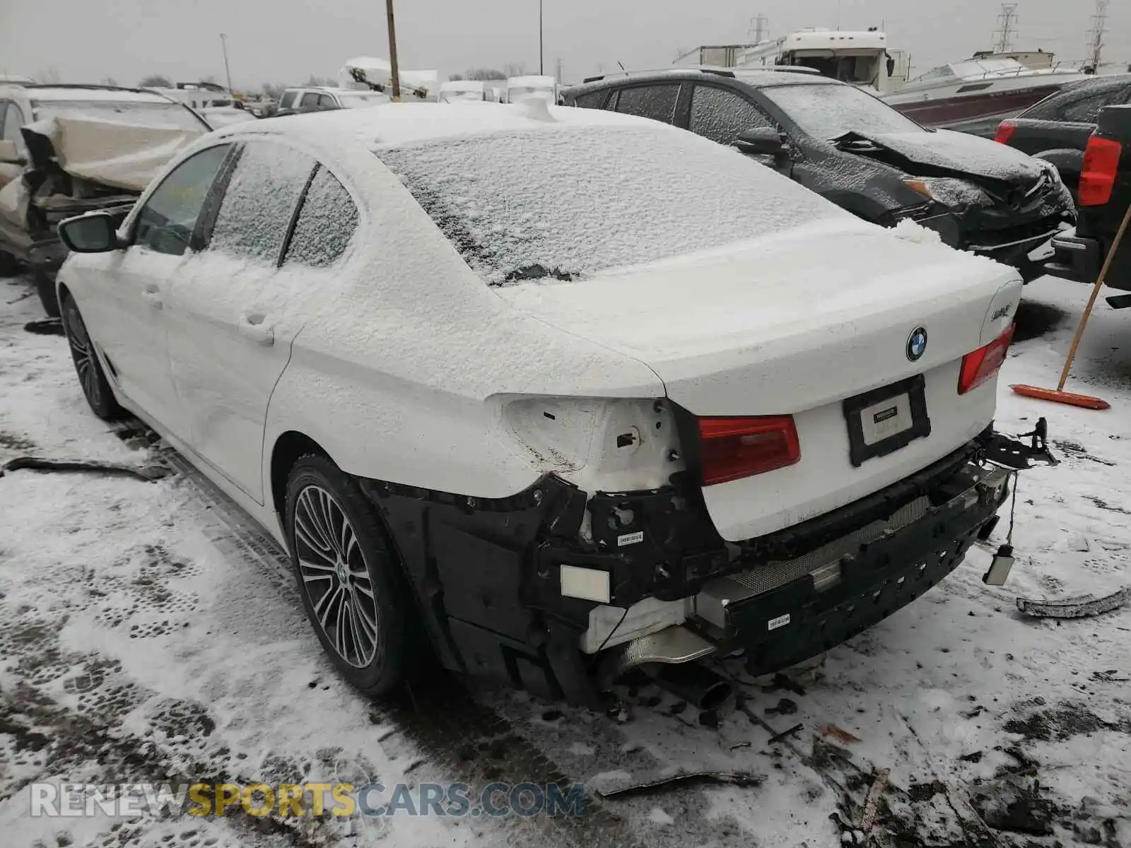 3 Photograph of a damaged car WBAJR3C01LWW59355 BMW 5 SERIES 2020