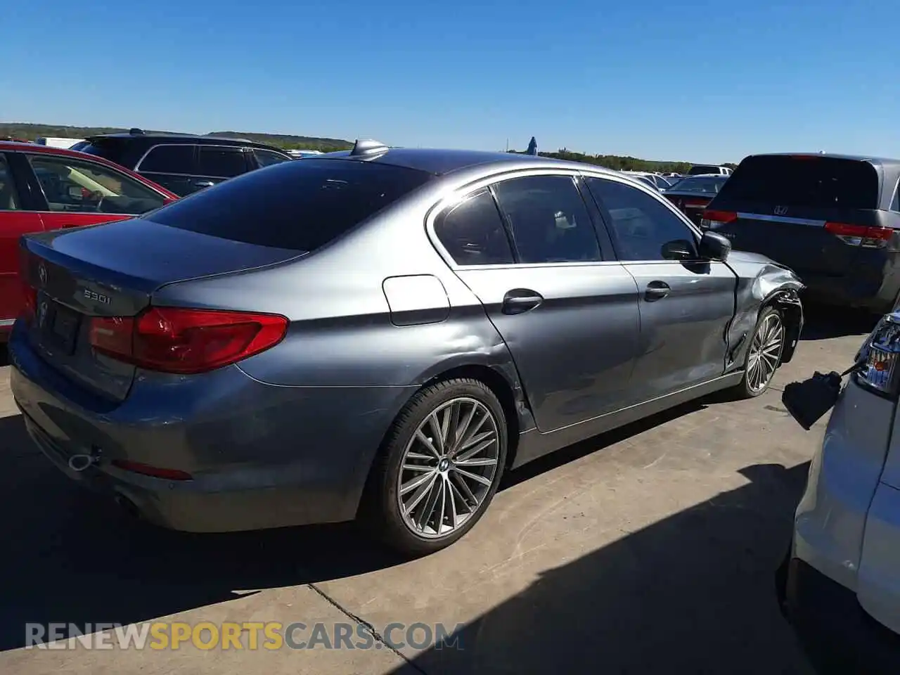 3 Photograph of a damaged car WBAJR3C01LWW68153 BMW 5 SERIES 2020