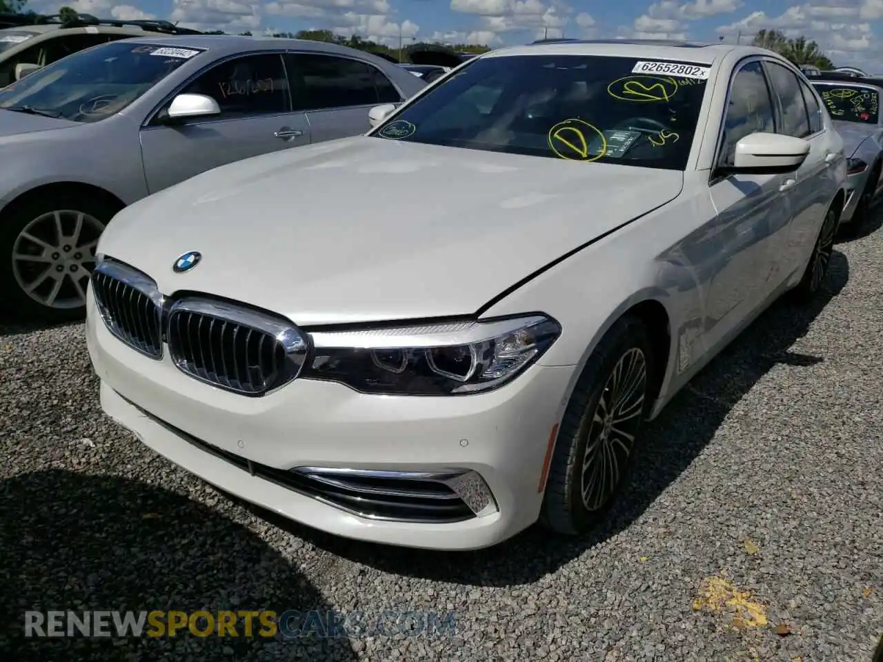 2 Photograph of a damaged car WBAJR3C01LWW80609 BMW 5 SERIES 2020