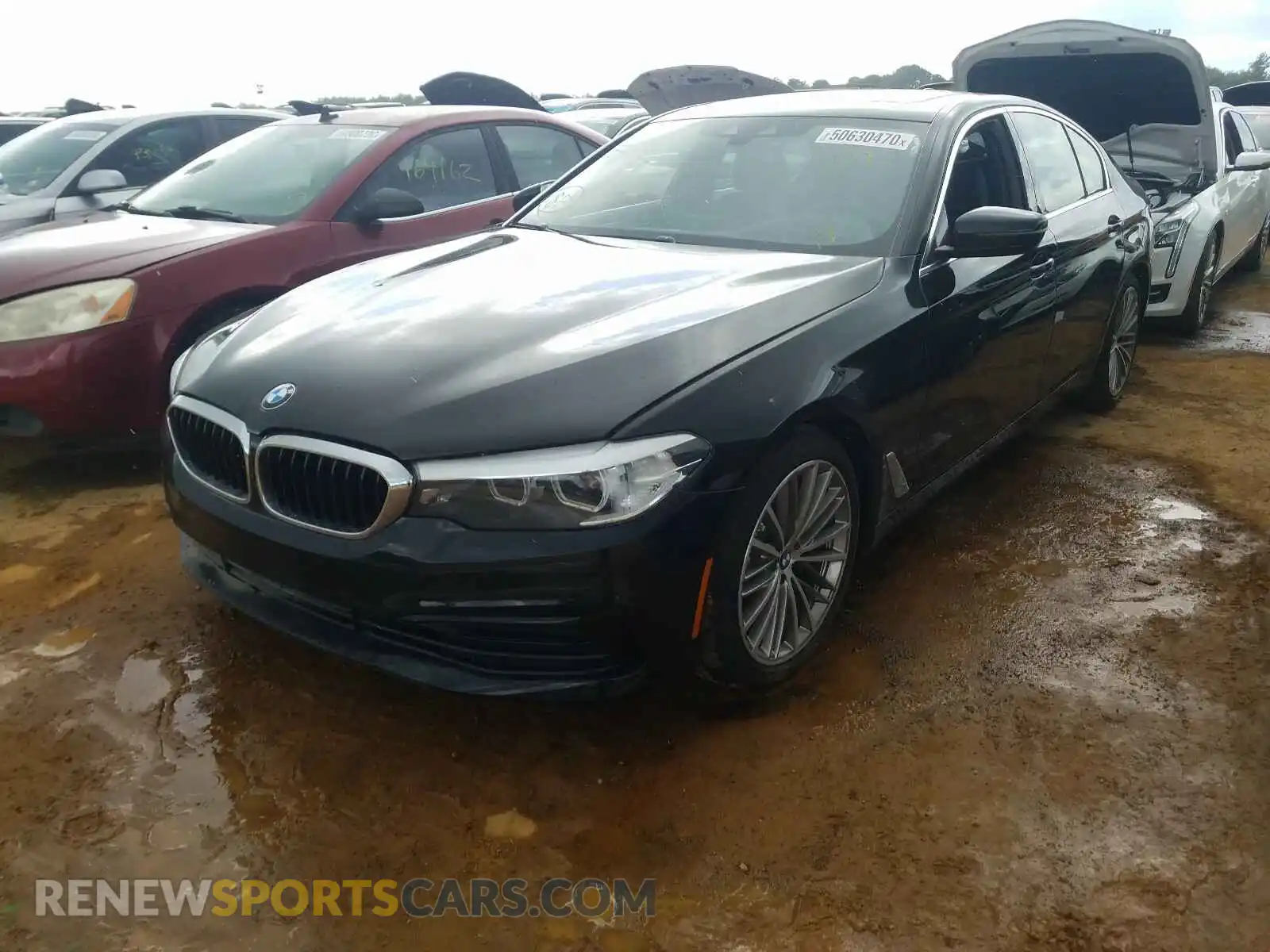 2 Photograph of a damaged car WBAJR3C03LWW65951 BMW 5 SERIES 2020