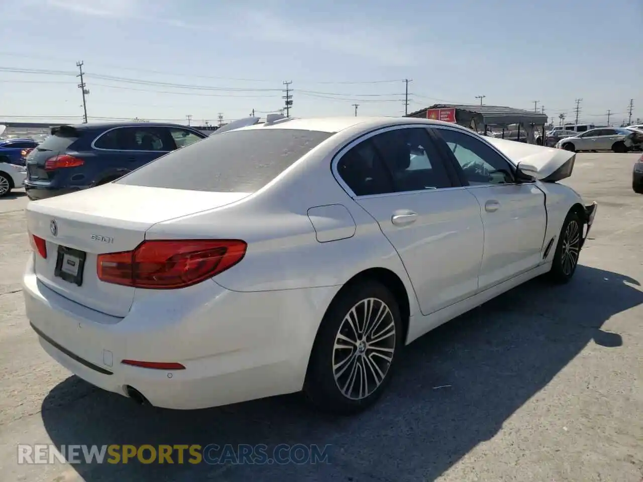 3 Photograph of a damaged car WBAJR3C03LWW69465 BMW 5 SERIES 2020