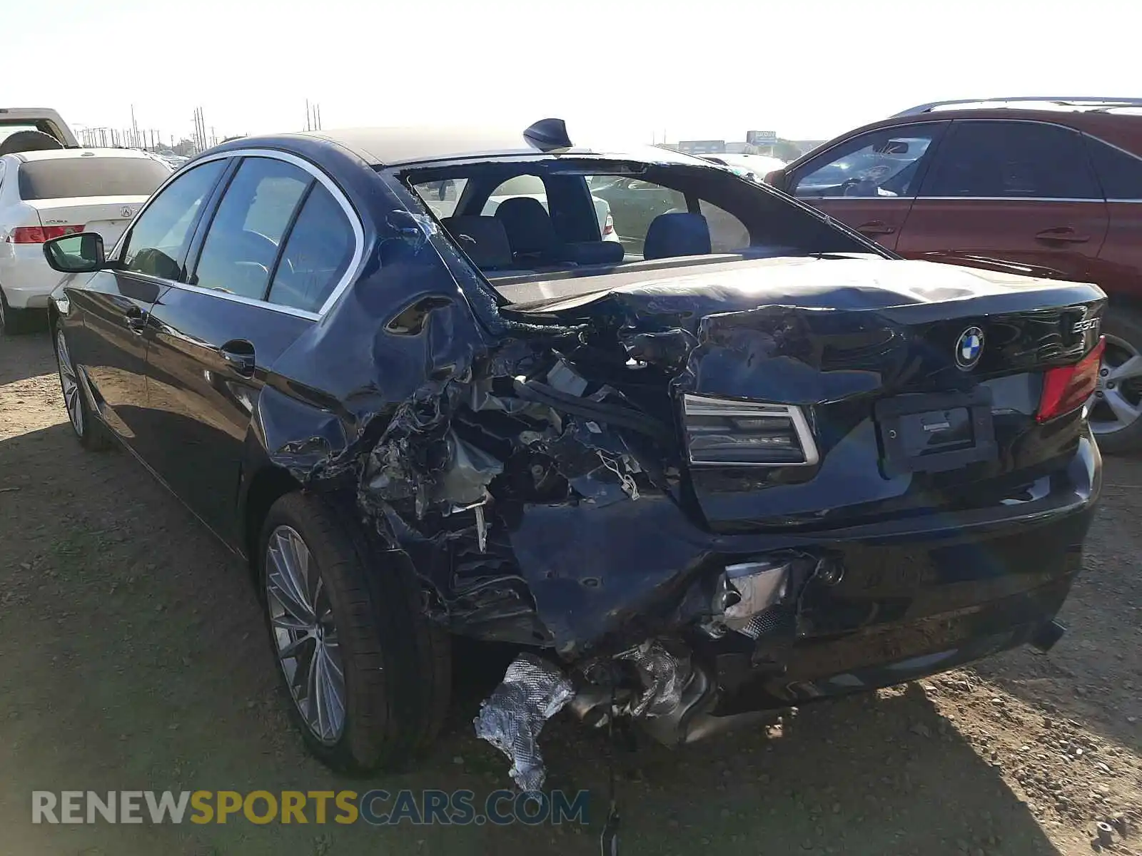 3 Photograph of a damaged car WBAJR3C03LWW75993 BMW 5 SERIES 2020