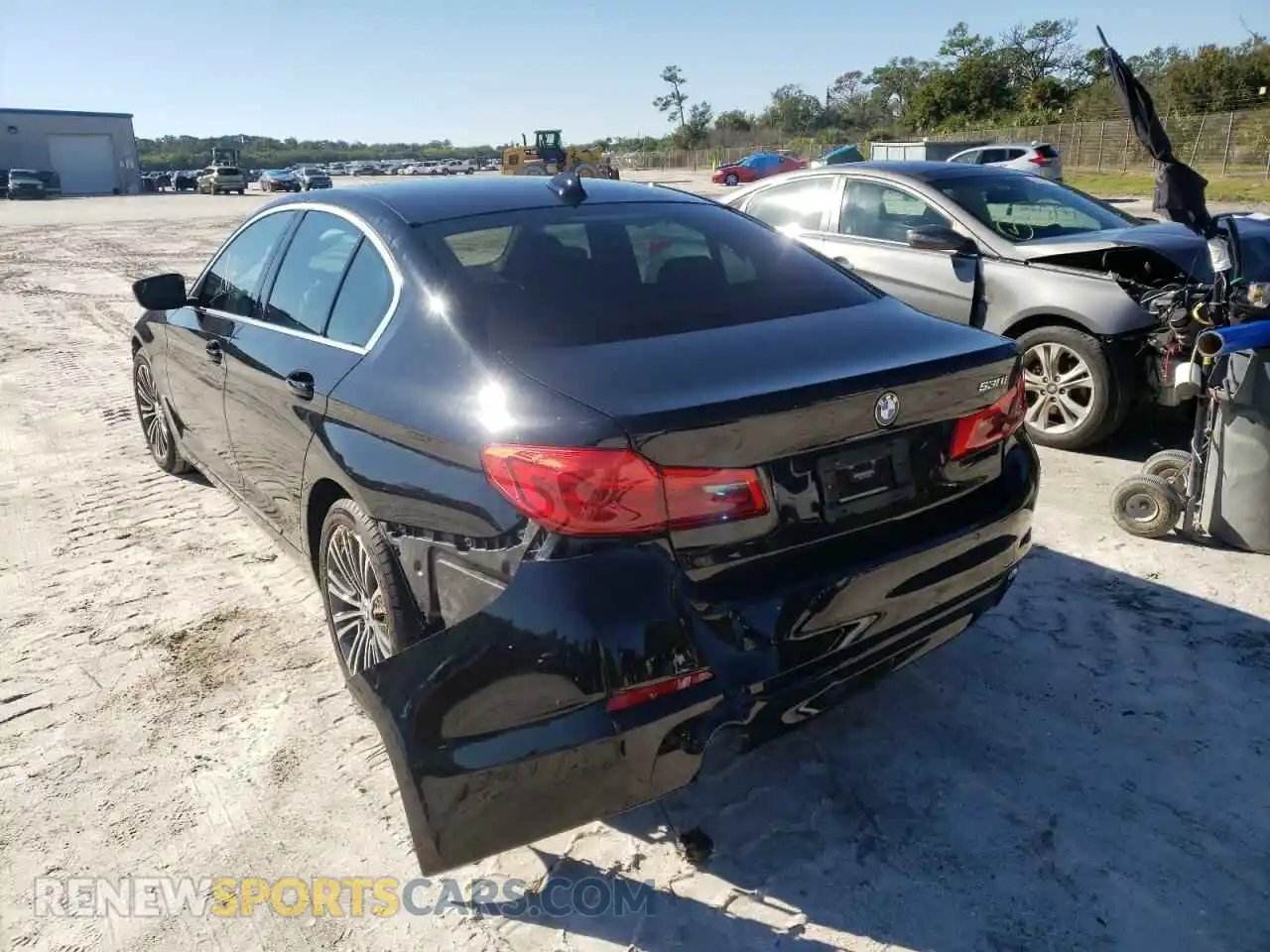 3 Photograph of a damaged car WBAJR3C03LWW83186 BMW 5 SERIES 2020