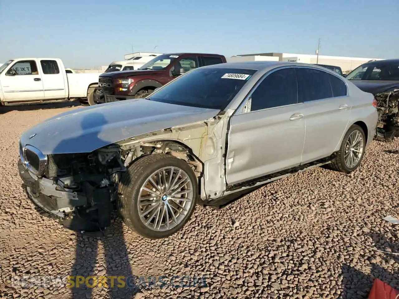 1 Photograph of a damaged car WBAJR3C04LWW73928 BMW 5 SERIES 2020