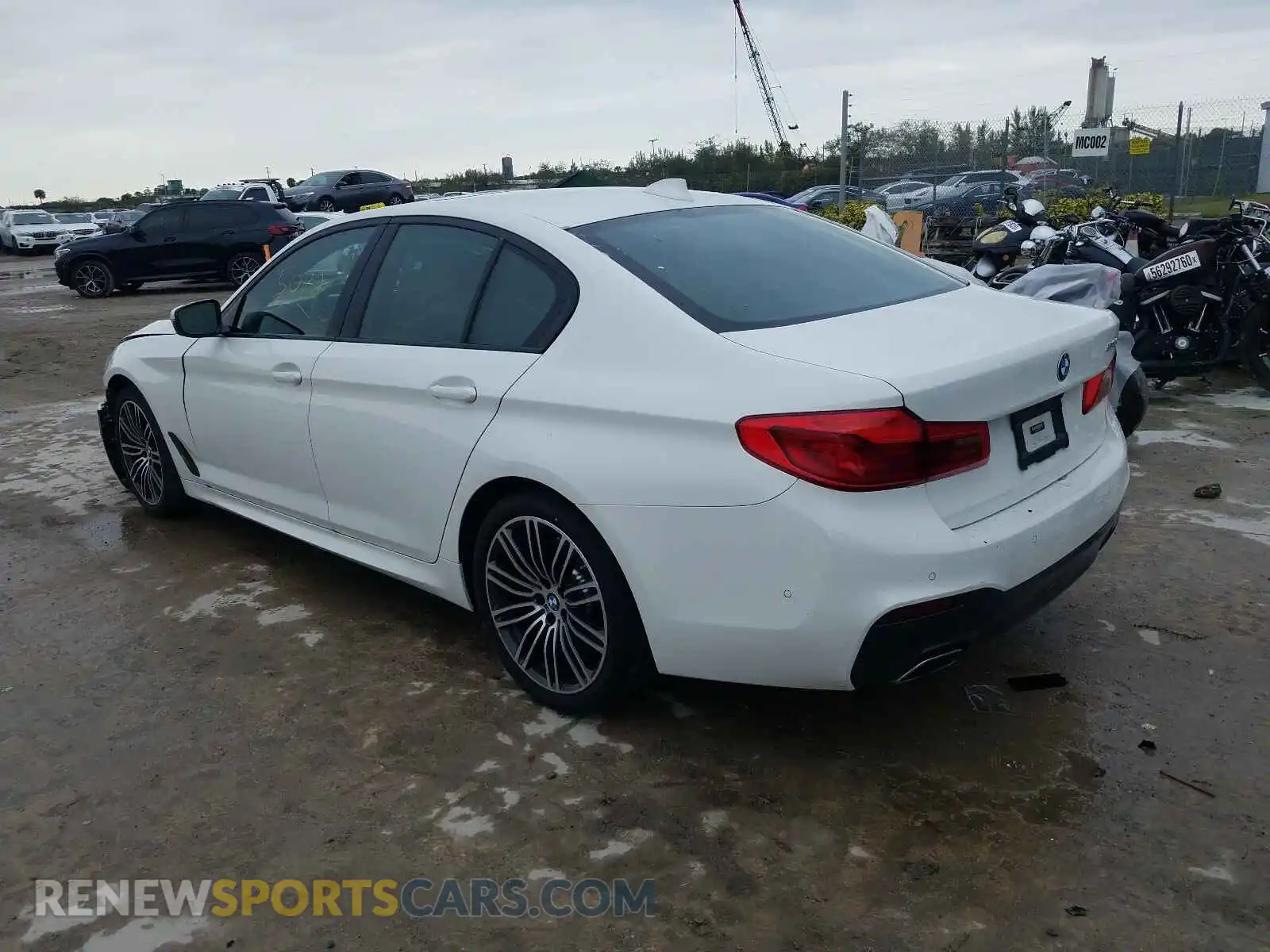 3 Photograph of a damaged car WBAJR3C06LWW70447 BMW 5 SERIES 2020