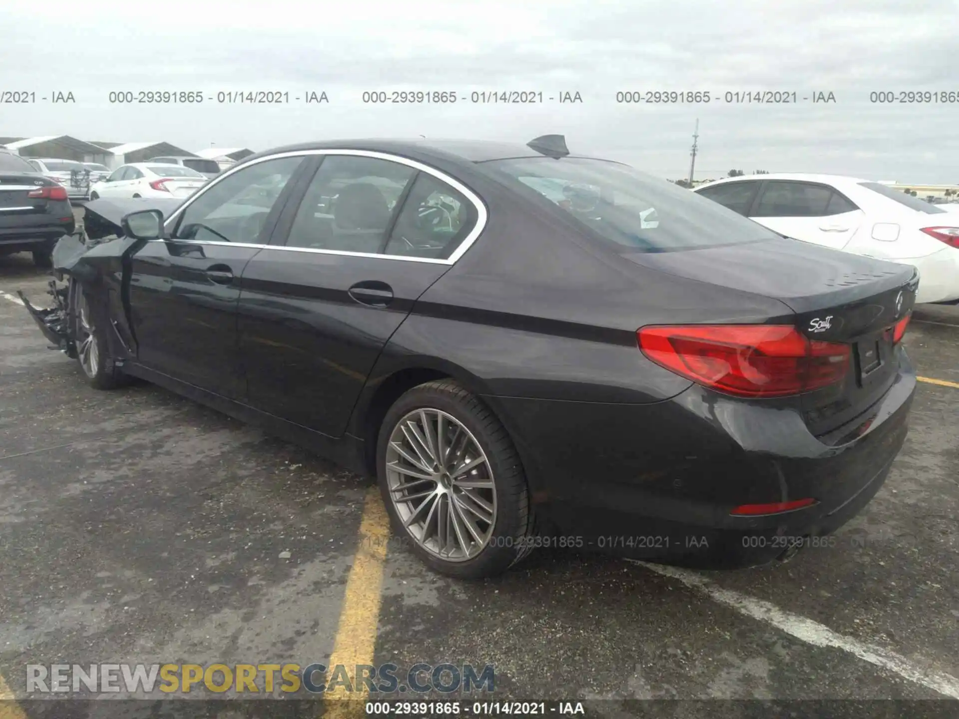 3 Photograph of a damaged car WBAJR3C06LWW80766 BMW 5 SERIES 2020