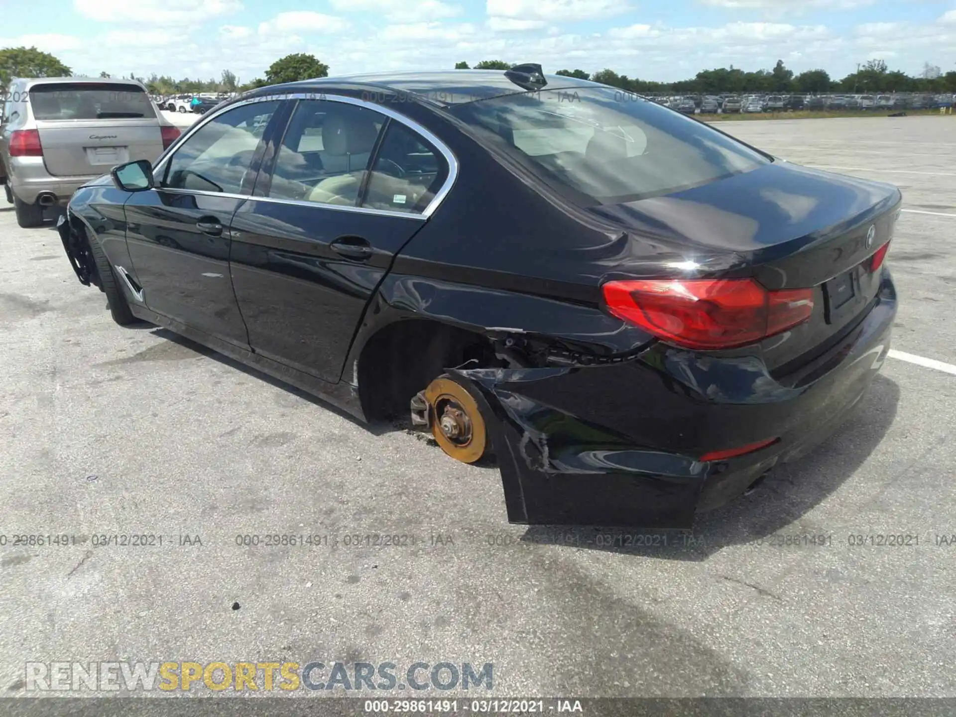 3 Photograph of a damaged car WBAJR3C07LWW64060 BMW 5 SERIES 2020