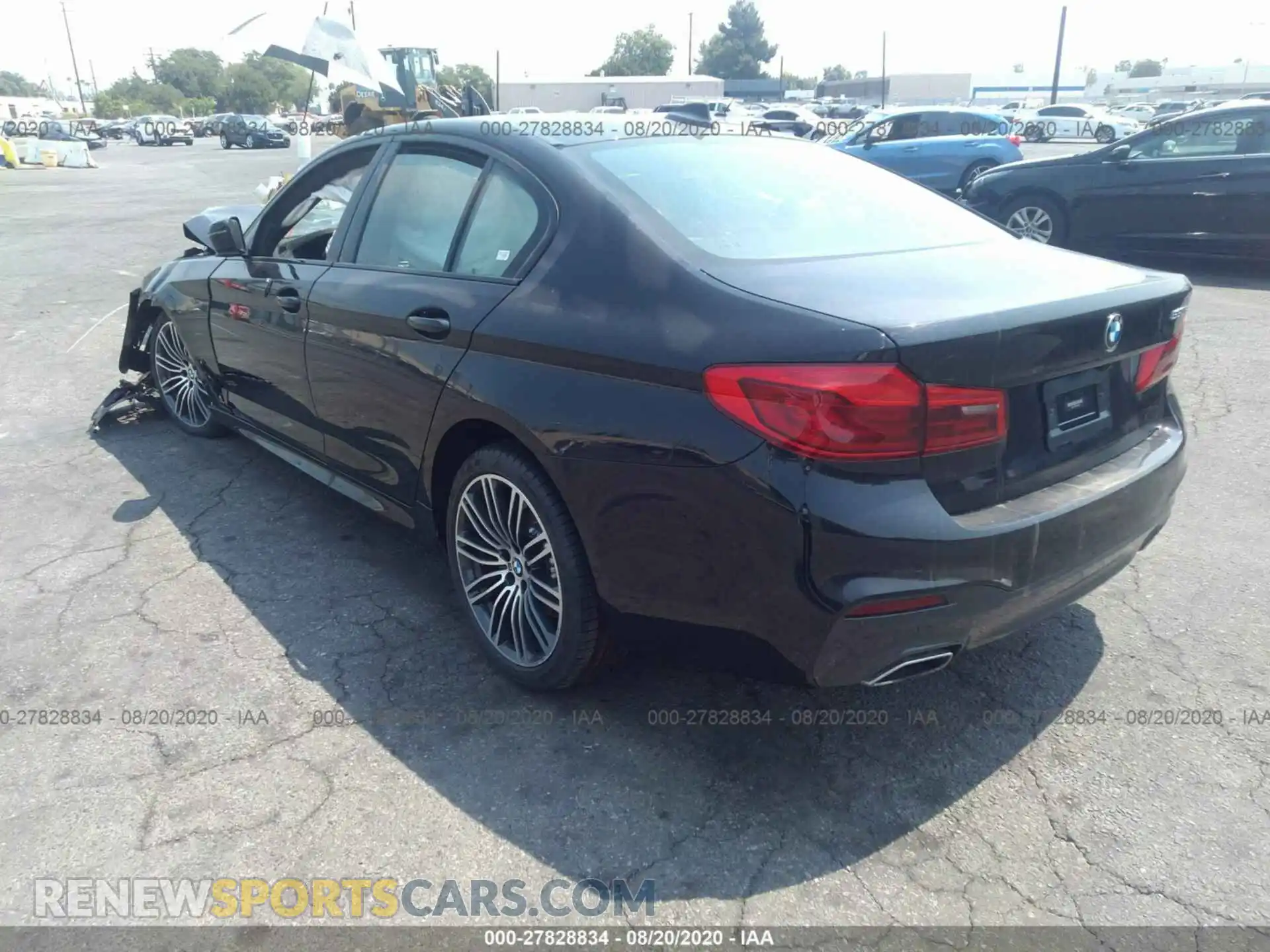 3 Photograph of a damaged car WBAJR3C07LWW72840 BMW 5 SERIES 2020