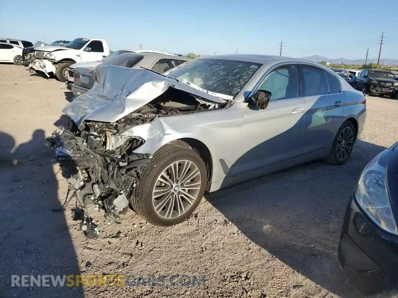 1 Photograph of a damaged car WBAJR3C08LWW58509 BMW 5 SERIES 2020
