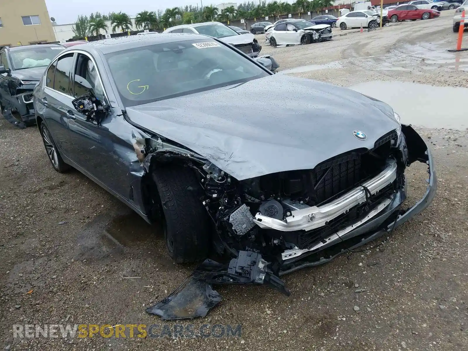 1 Photograph of a damaged car WBAJR3C08LWW68389 BMW 5 SERIES 2020