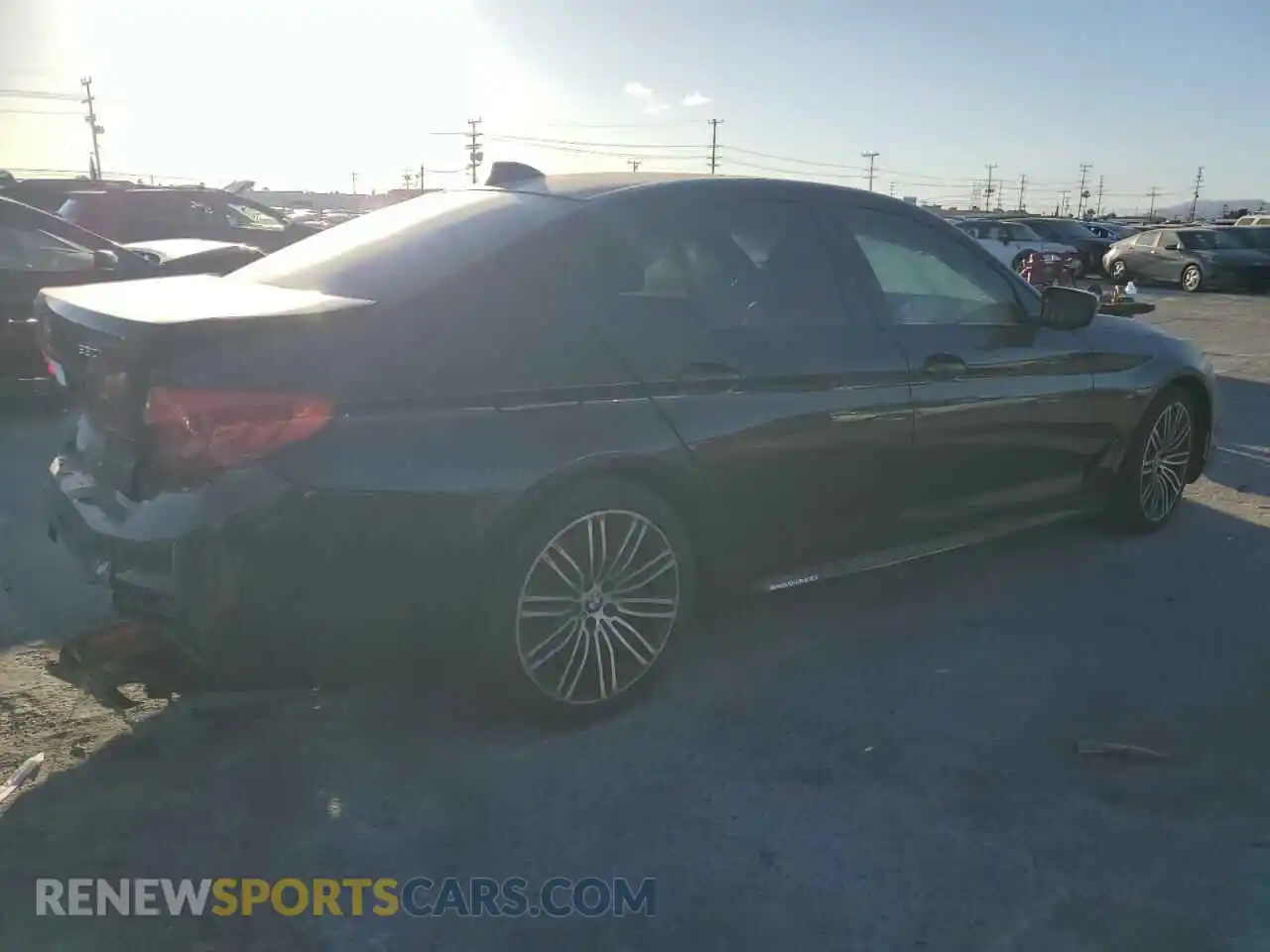 3 Photograph of a damaged car WBAJR3C09LCD74424 BMW 5 SERIES 2020