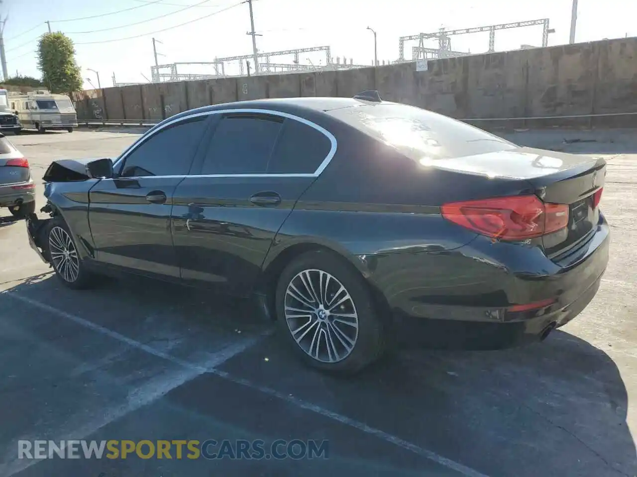 2 Photograph of a damaged car WBAJR3C0XLCE59997 BMW 5 SERIES 2020