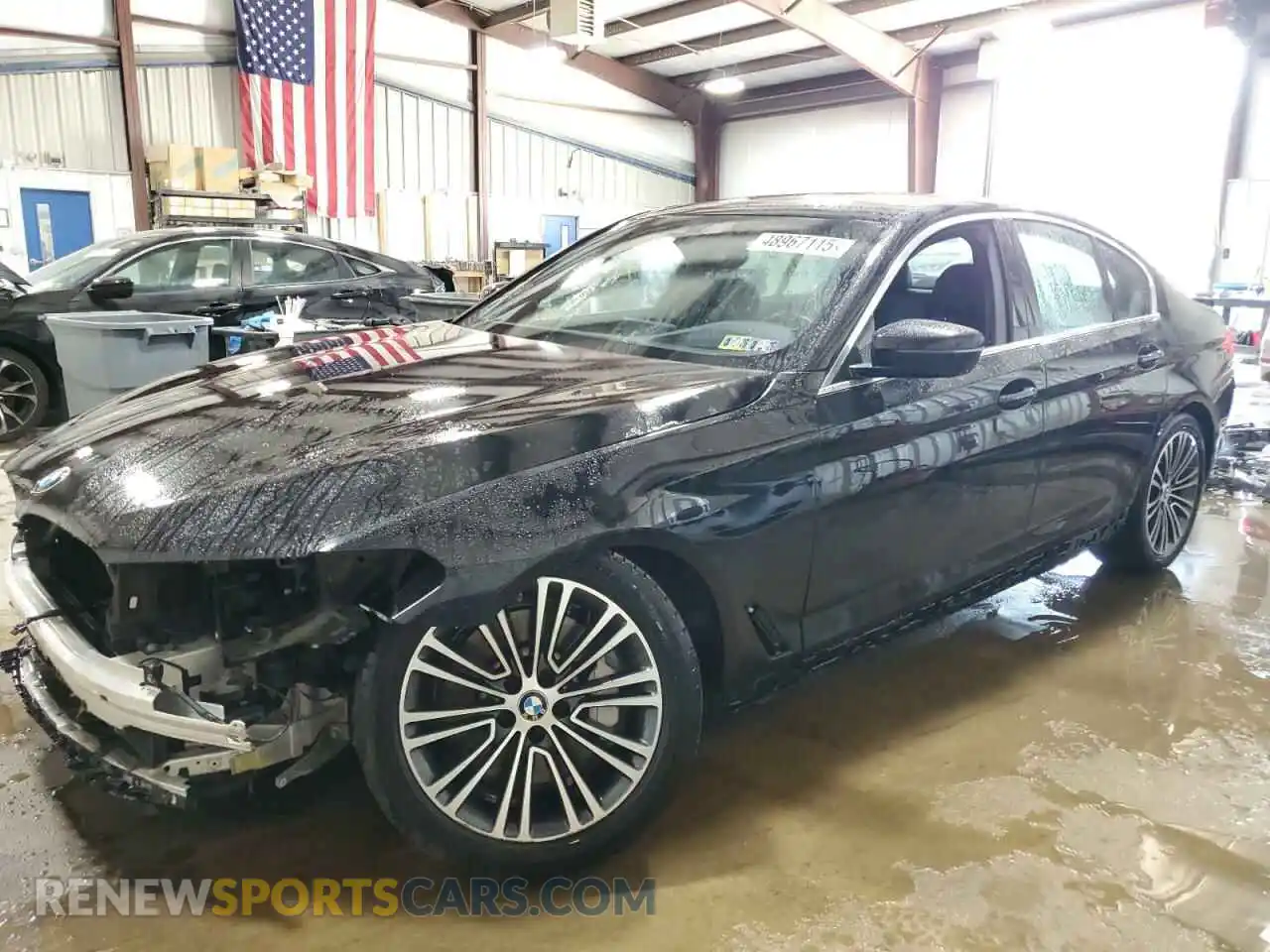 1 Photograph of a damaged car WBAJR7C00LWW74405 BMW 5 SERIES 2020