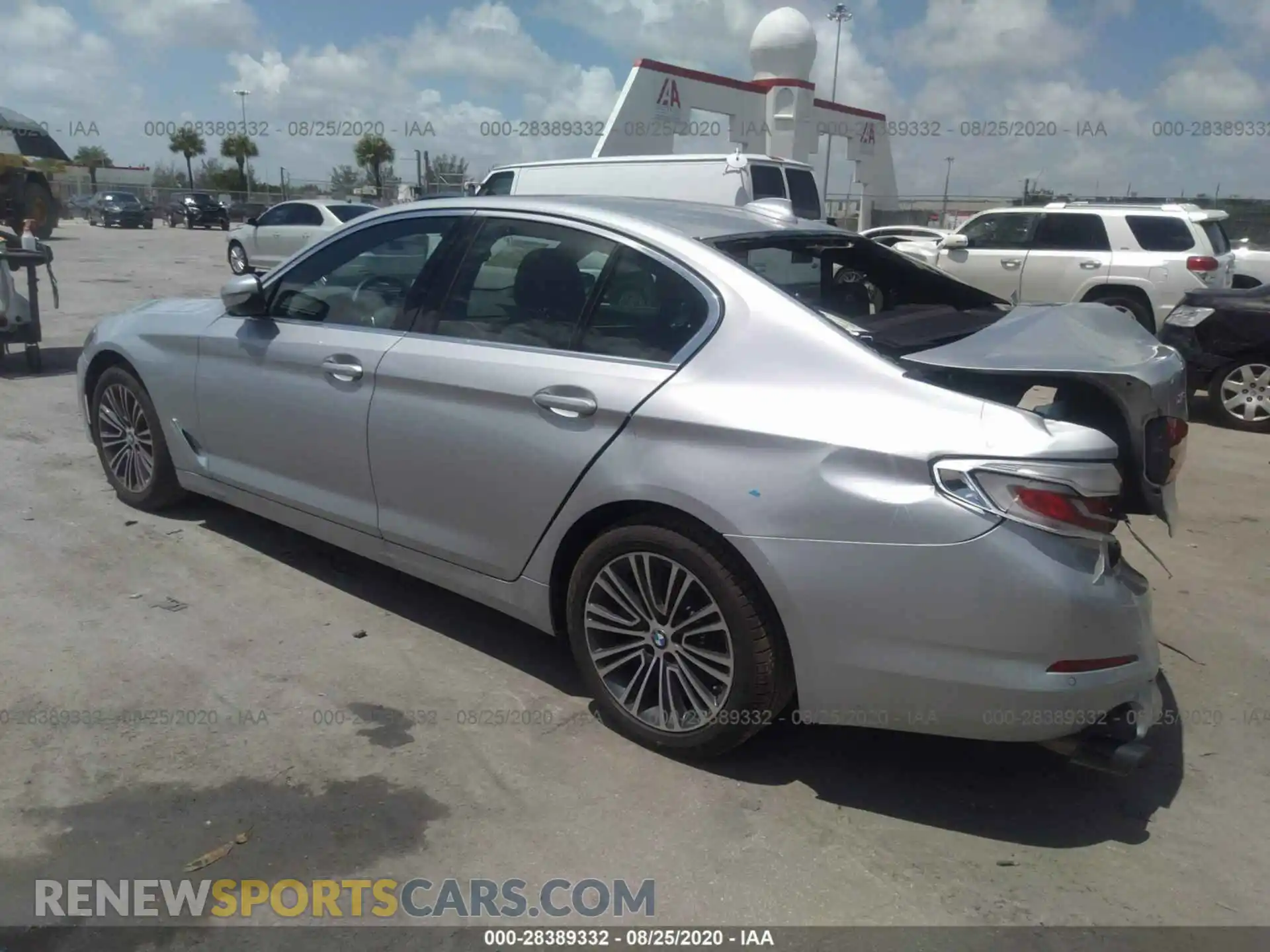 3 Photograph of a damaged car WBAJR7C01LCD11647 BMW 5 SERIES 2020