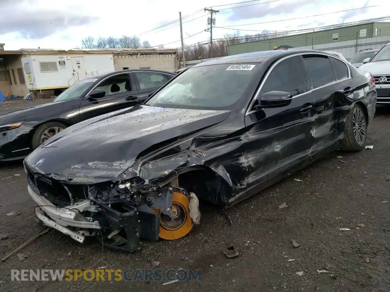 1 Photograph of a damaged car WBAJR7C01LWW62912 BMW 5 SERIES 2020