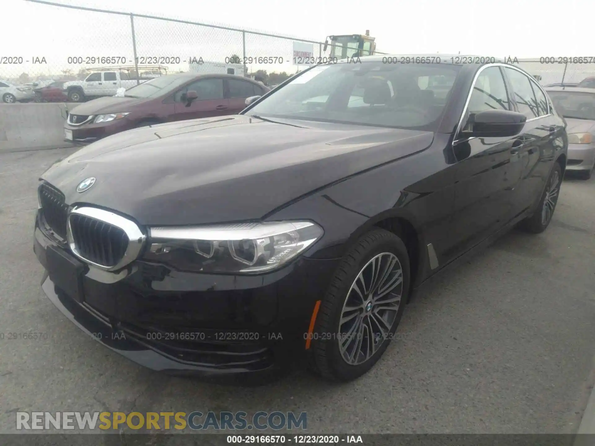 2 Photograph of a damaged car WBAJR7C02LCD33253 BMW 5 SERIES 2020