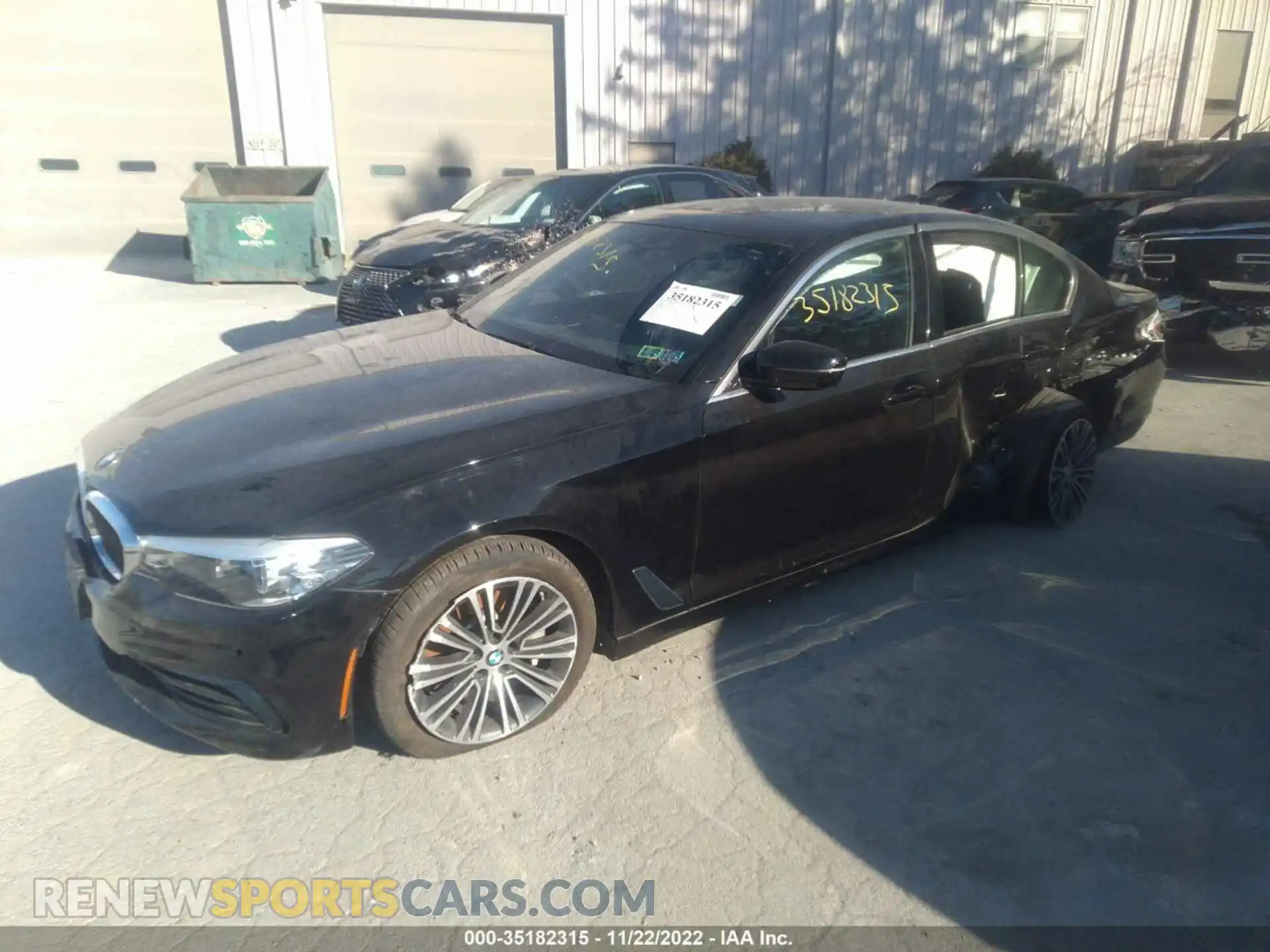 2 Photograph of a damaged car WBAJR7C02LWW65012 BMW 5 SERIES 2020