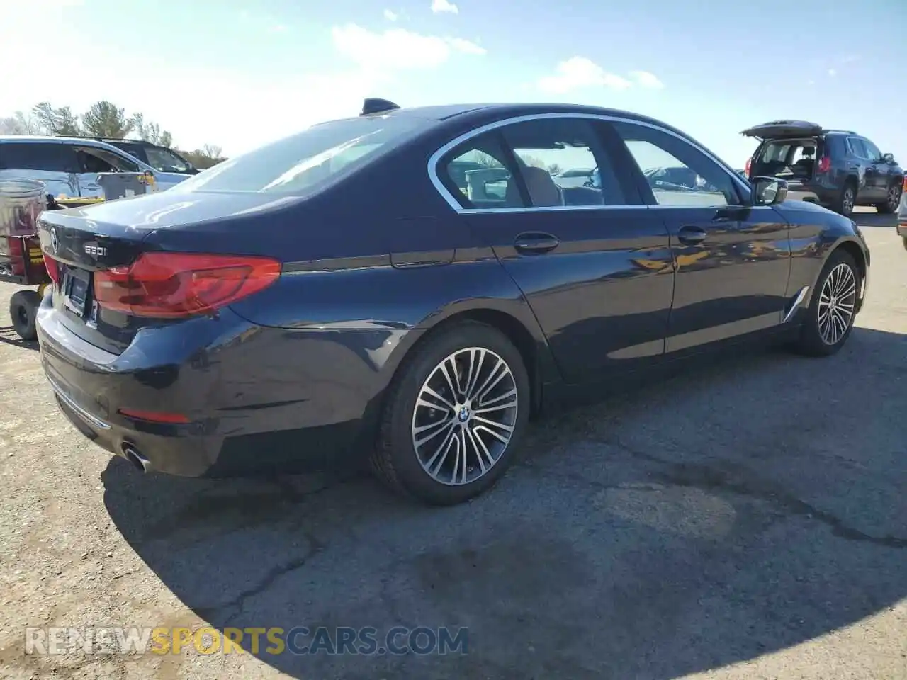 3 Photograph of a damaged car WBAJR7C03LCD68805 BMW 5 SERIES 2020
