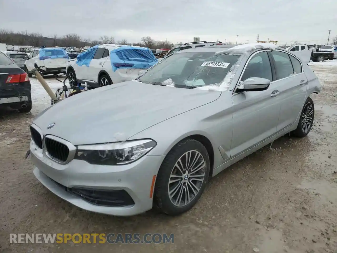 1 Photograph of a damaged car WBAJR7C03LWW79274 BMW 5 SERIES 2020