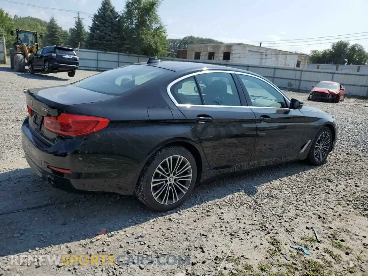 3 Photograph of a damaged car WBAJR7C03LWW83907 BMW 5 SERIES 2020