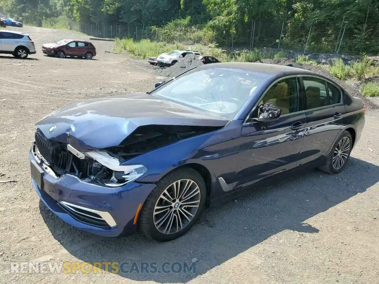 1 Photograph of a damaged car WBAJR7C04LWW62340 BMW 5 SERIES 2020
