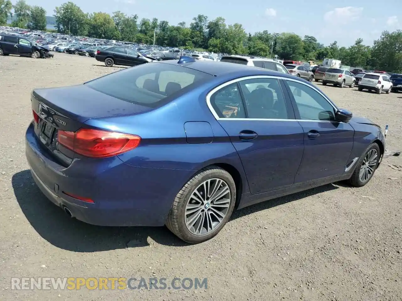 3 Photograph of a damaged car WBAJR7C04LWW62340 BMW 5 SERIES 2020