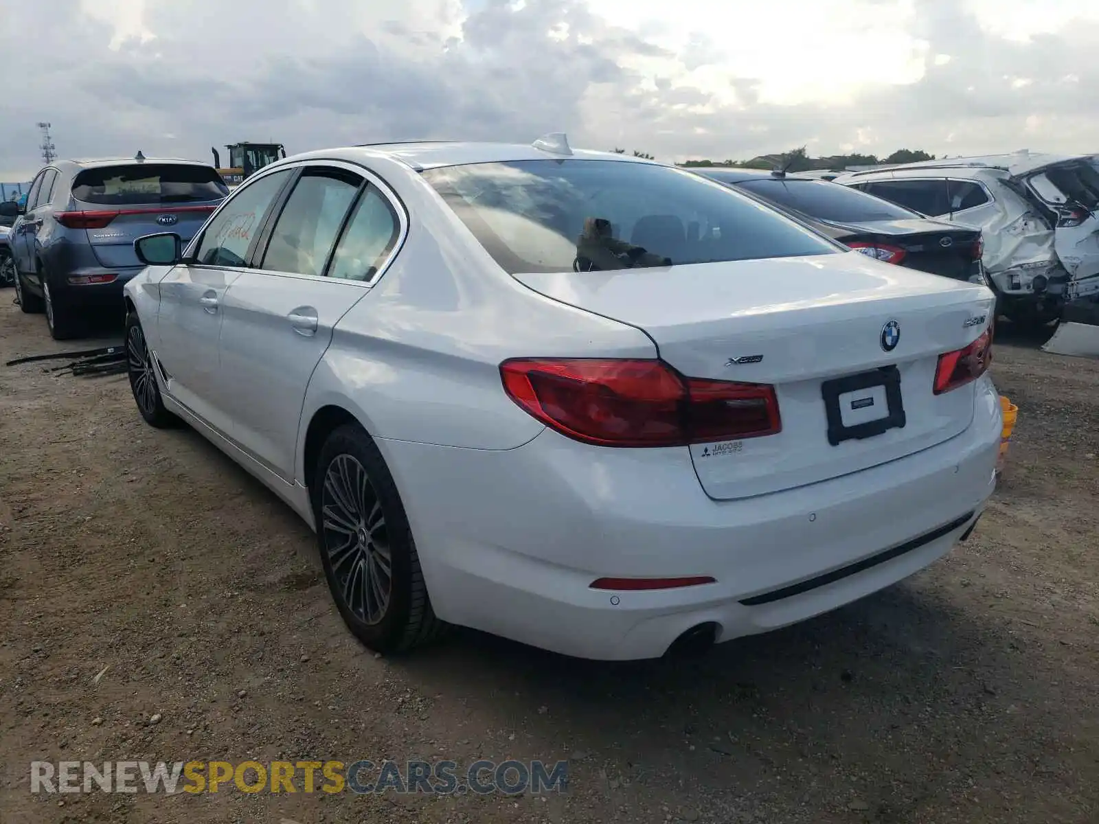 3 Photograph of a damaged car WBAJR7C04LWW64685 BMW 5 SERIES 2020