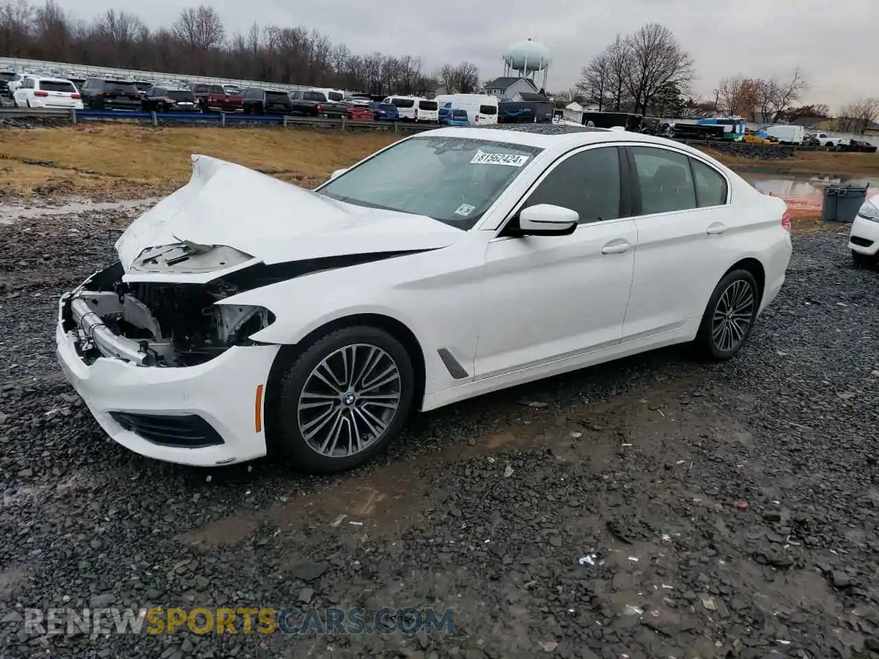 1 Photograph of a damaged car WBAJR7C04LWW66792 BMW 5 SERIES 2020