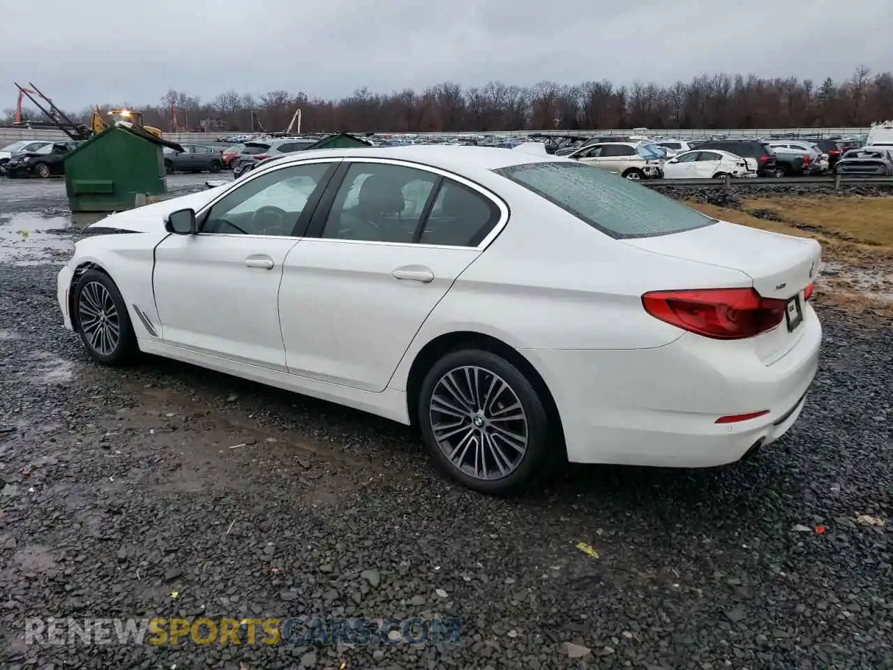 2 Photograph of a damaged car WBAJR7C04LWW66792 BMW 5 SERIES 2020