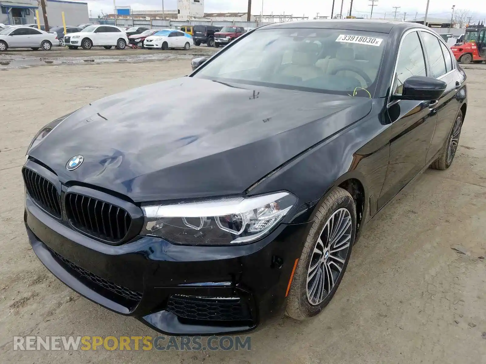2 Photograph of a damaged car WBAJR7C05LWW64629 BMW 5 SERIES 2020