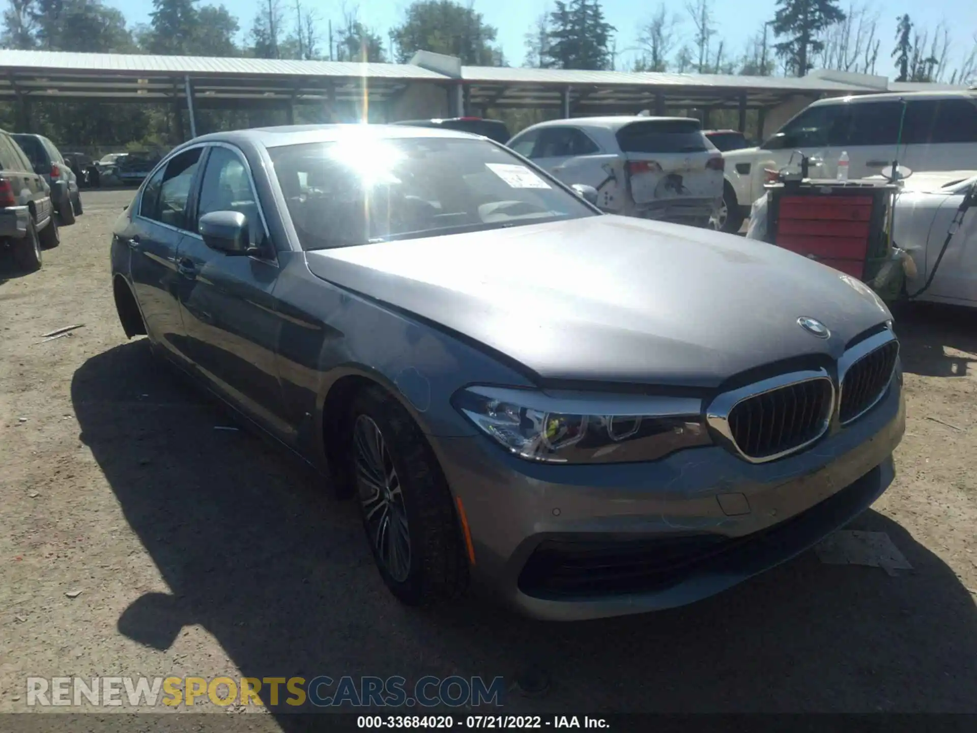 1 Photograph of a damaged car WBAJR7C05LWW64646 BMW 5 SERIES 2020