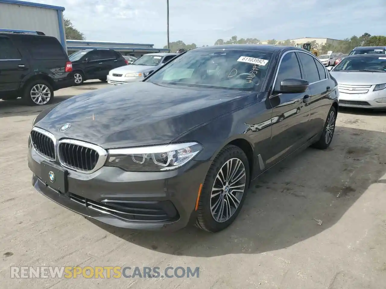 2 Photograph of a damaged car WBAJR7C06LCE14983 BMW 5 SERIES 2020