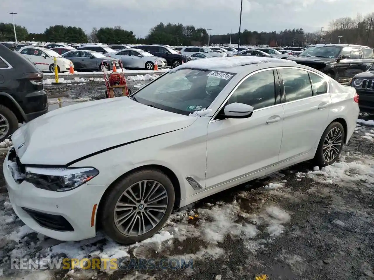 1 Photograph of a damaged car WBAJR7C09LWW64858 BMW 5 SERIES 2020