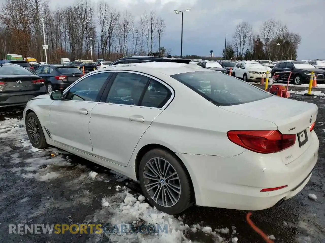 2 Photograph of a damaged car WBAJR7C09LWW64858 BMW 5 SERIES 2020