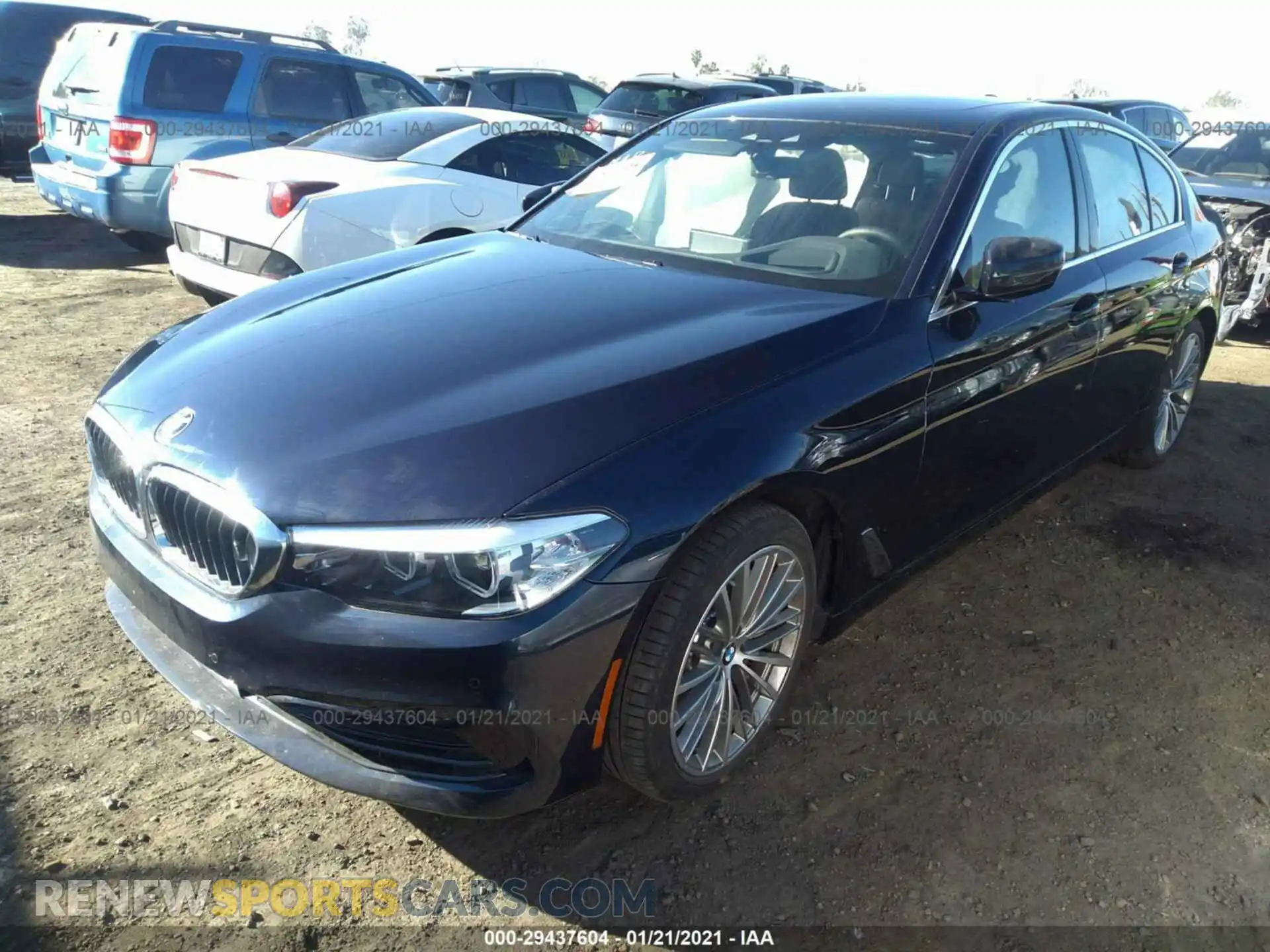 2 Photograph of a damaged car WBAJS1C00LWW82621 BMW 5 SERIES 2020