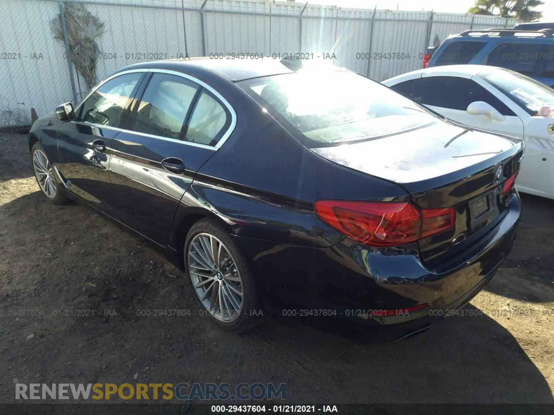 3 Photograph of a damaged car WBAJS1C00LWW82621 BMW 5 SERIES 2020