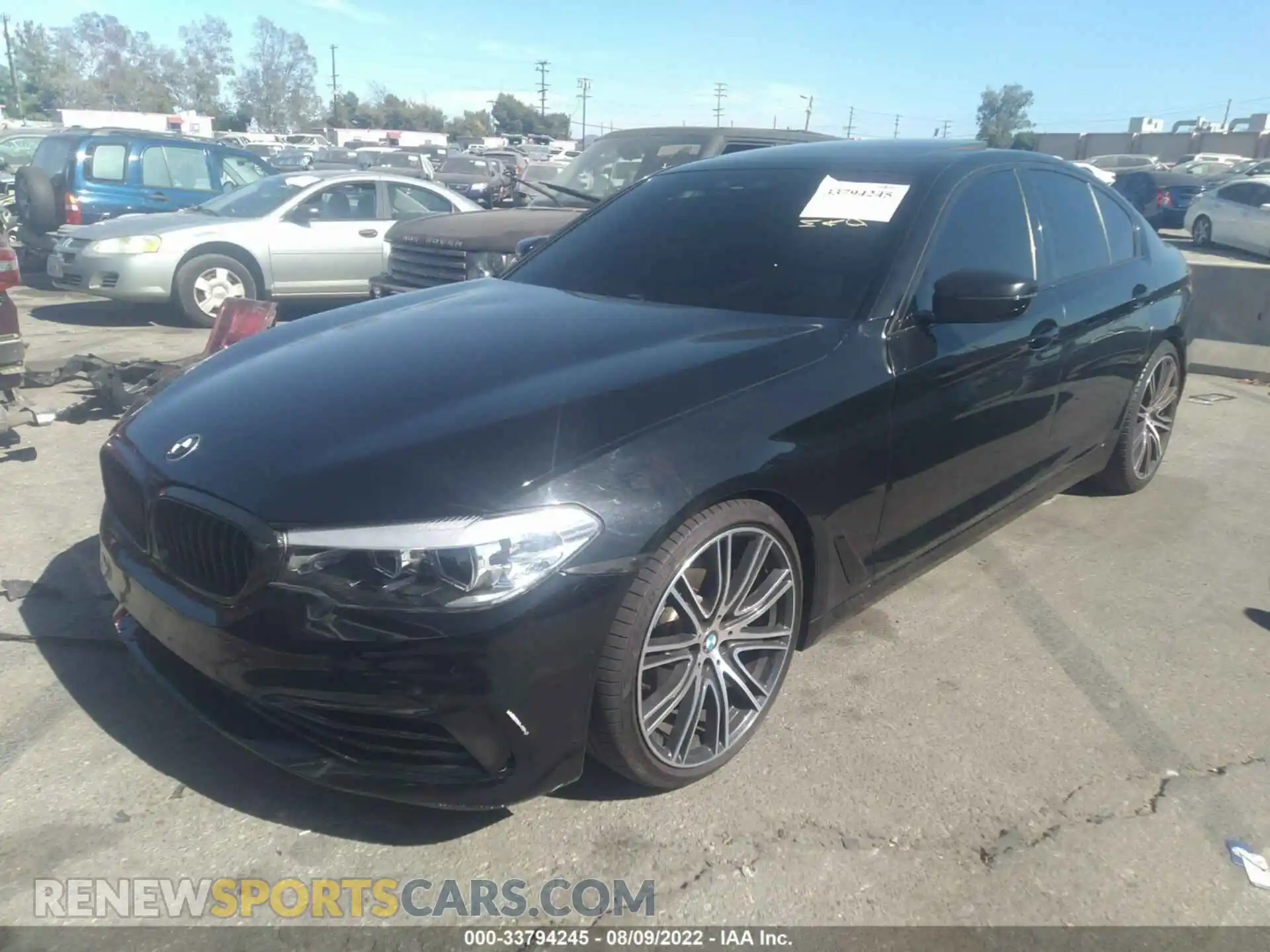 2 Photograph of a damaged car WBAJS1C01LWW61566 BMW 5 SERIES 2020